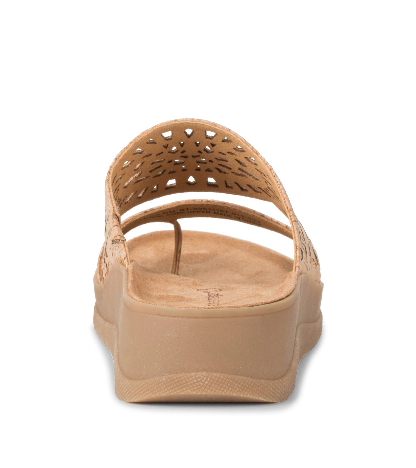 Flora Slide Sandal Natural - Women