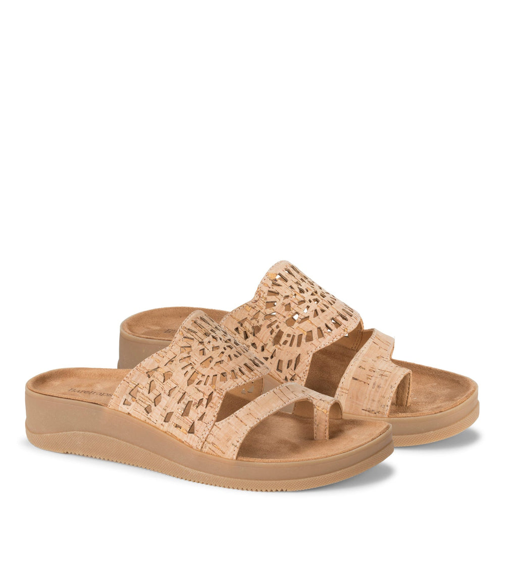 Flora Slide Sandal Natural - Women