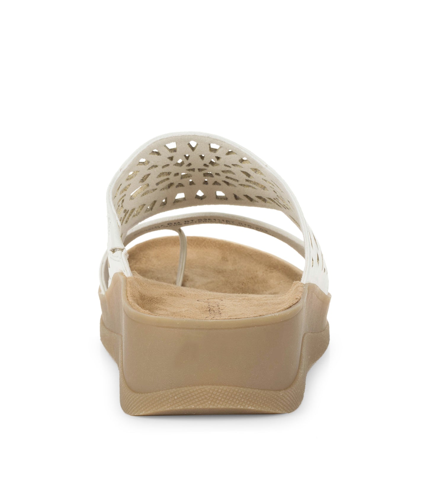 Flora Slide Sandal White - Women