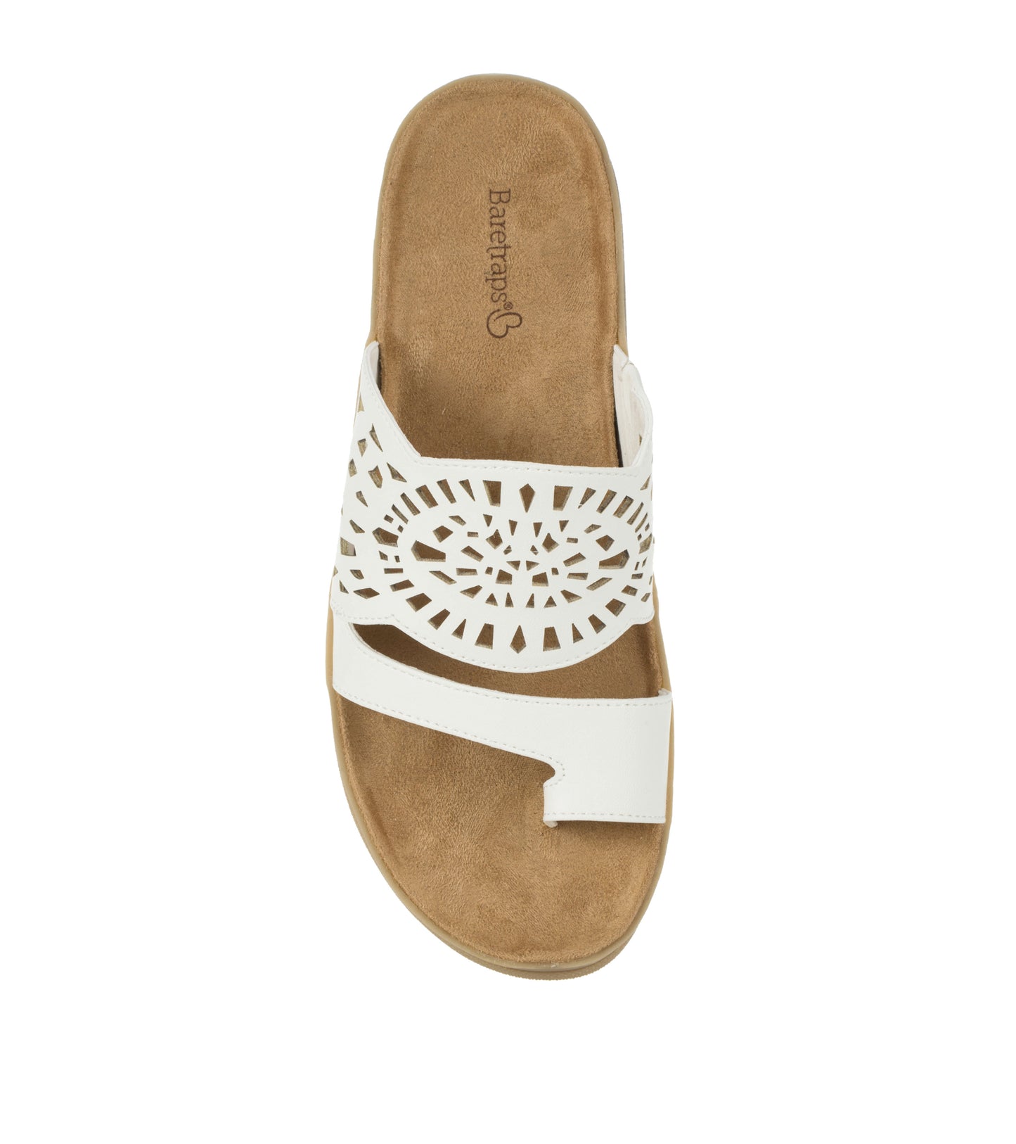 Flora Slide Sandal White - Women
