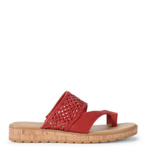 Gibby Slide Sandal Cherry Red - Women