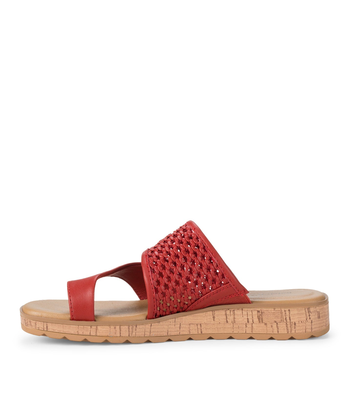 Gibby Slide Sandal Cherry Red - Women