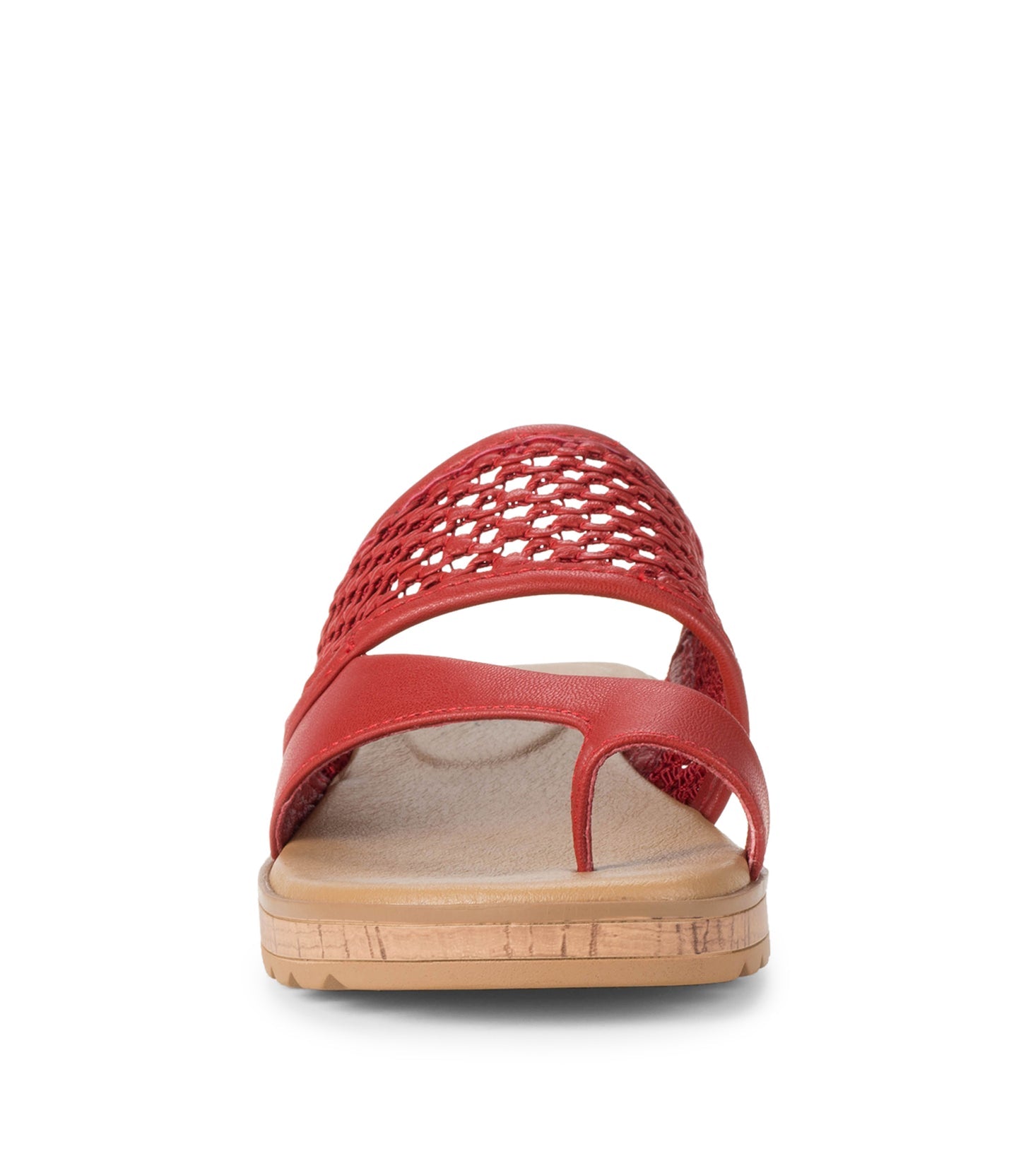Gibby Slide Sandal Cherry Red - Women