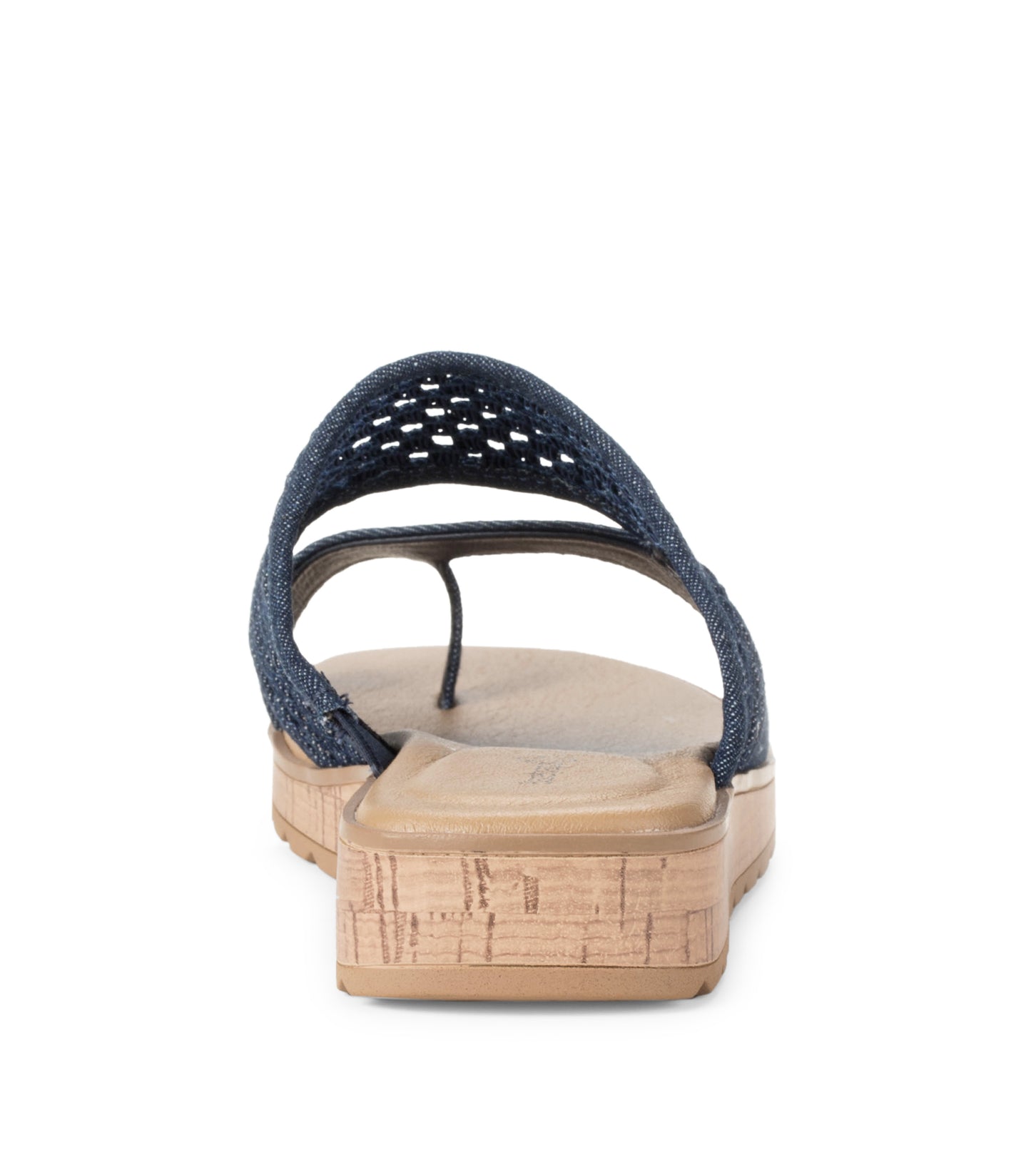 Gibby Slide Sandal Dark Denim - Women