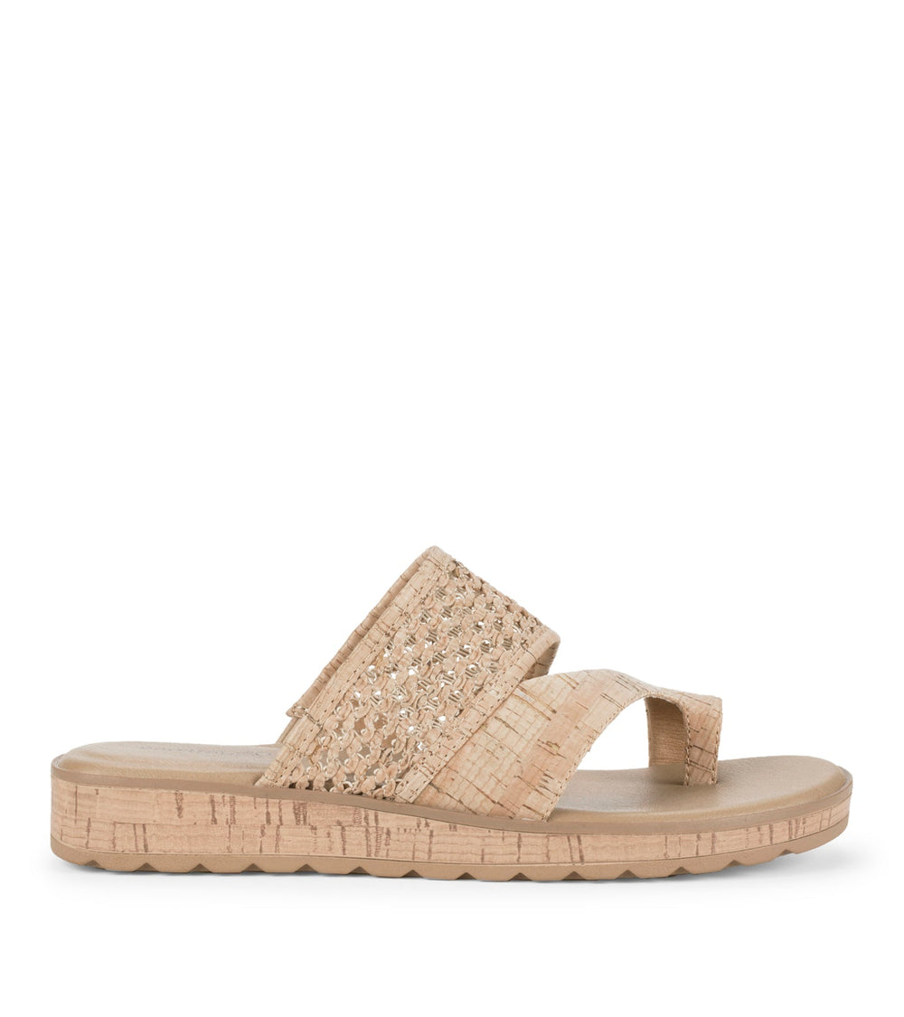 Gibby Slide Sandal Natural - Women