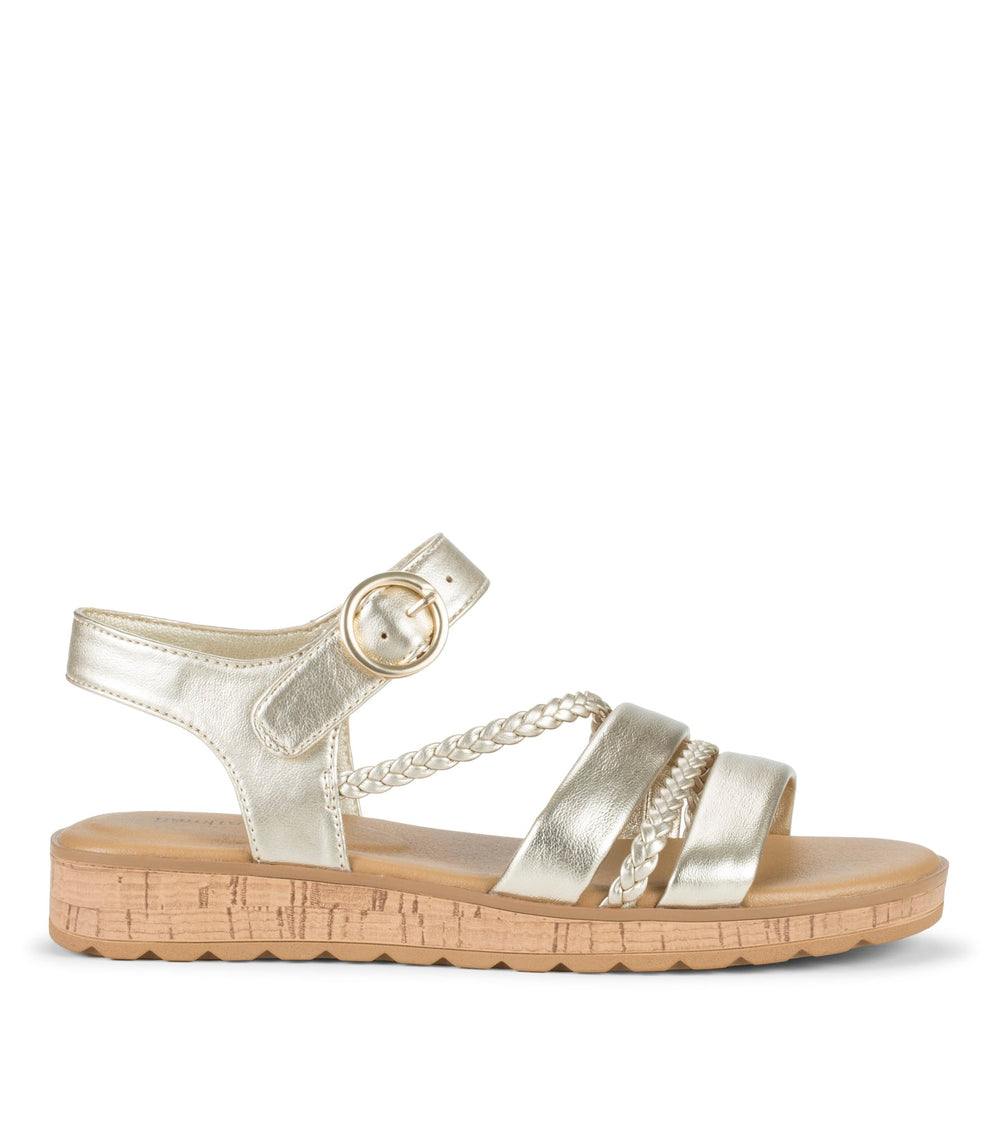 Gwyneth Slide Sandal Champagne - Women