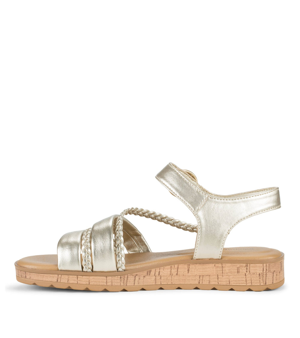 Gwyneth Slide Sandal Champagne - Women
