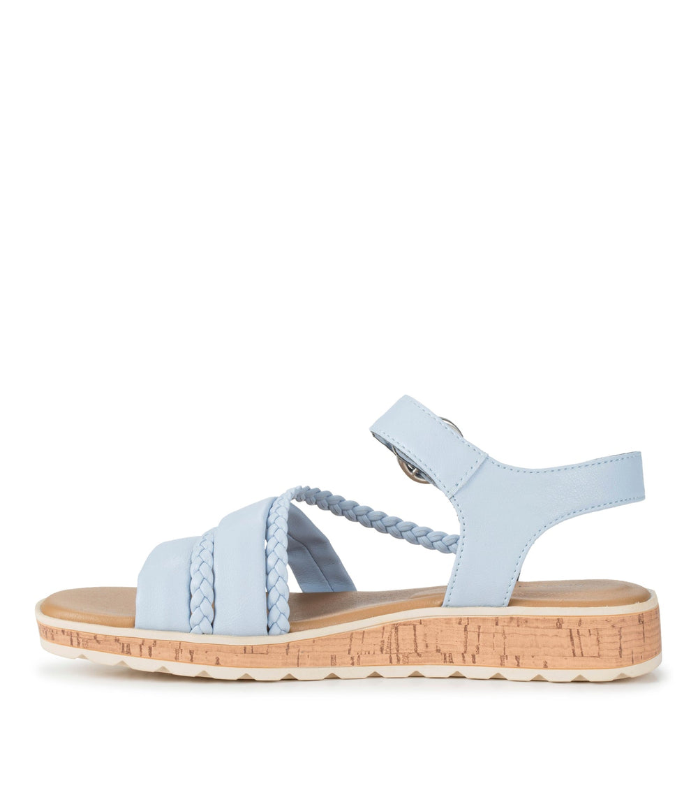 Gwyneth Slide Sandal Sea Glass Blue - Women
