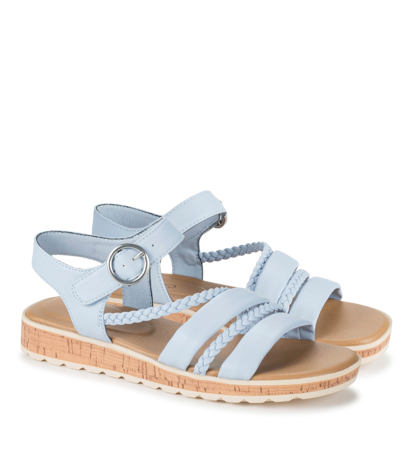 Gwyneth Slide Sandal Sea Glass Blue - Women