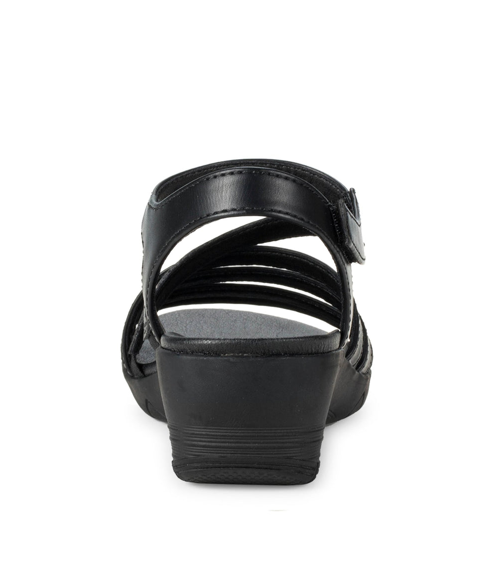 Harlean Wedge Sandal Black - Women