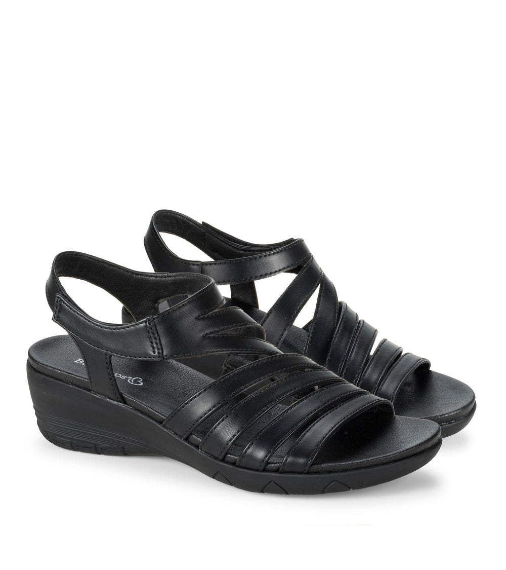 Harlean Wedge Sandal Black - Women