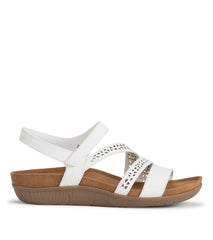 Jinna Sandal White - Women