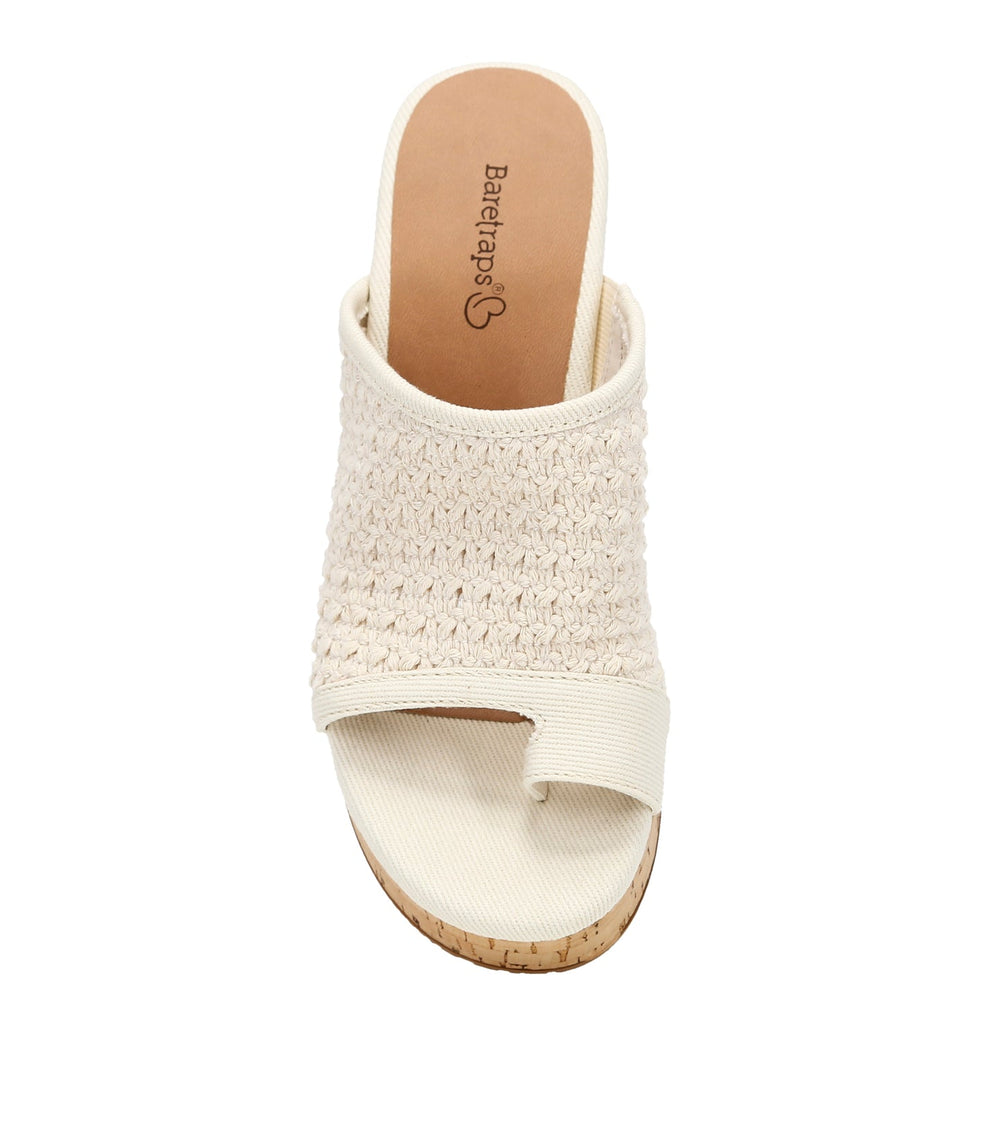 Maia Block Heel Sandal Natural - Women
