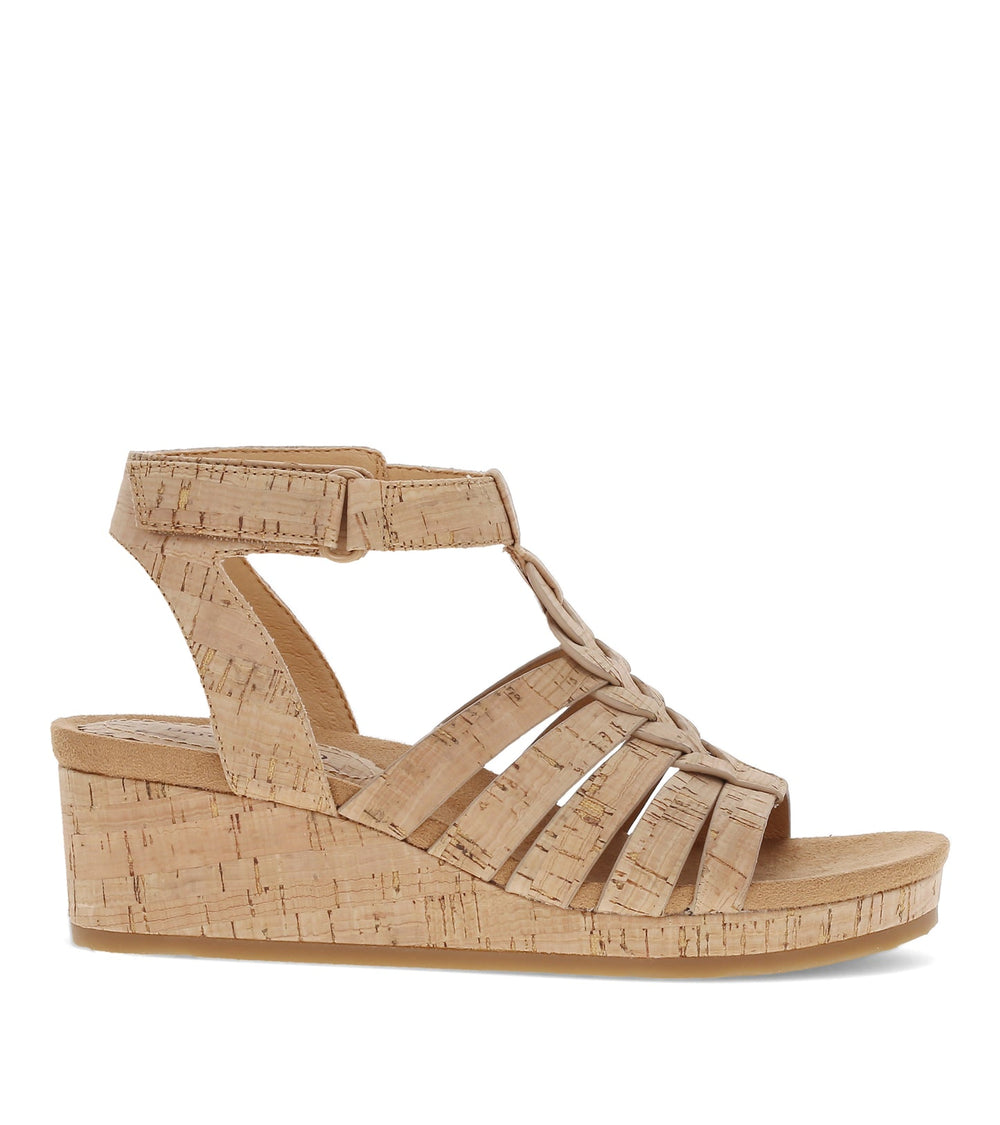 Nickie Wedge Sandal Natural - Women