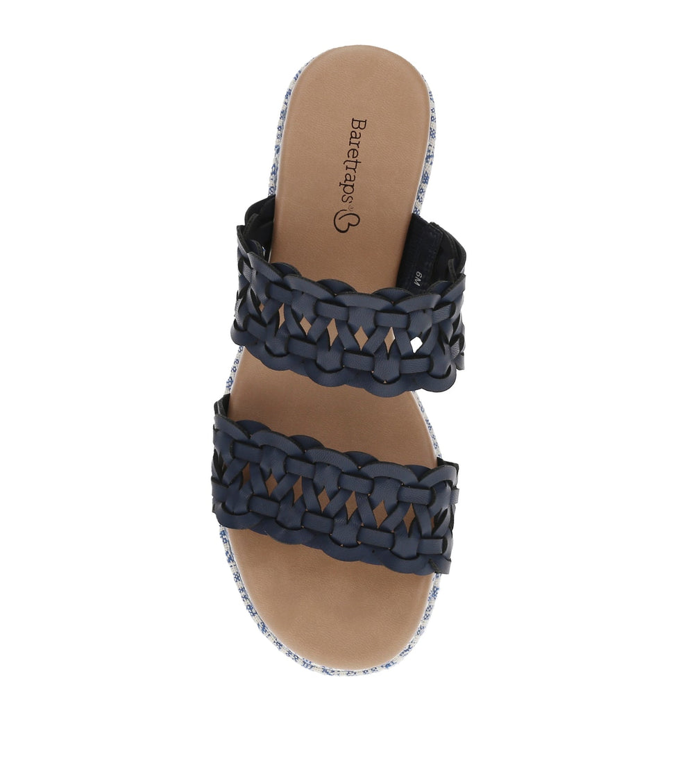 Skylar Wedge Sandal Dark Navy - Women