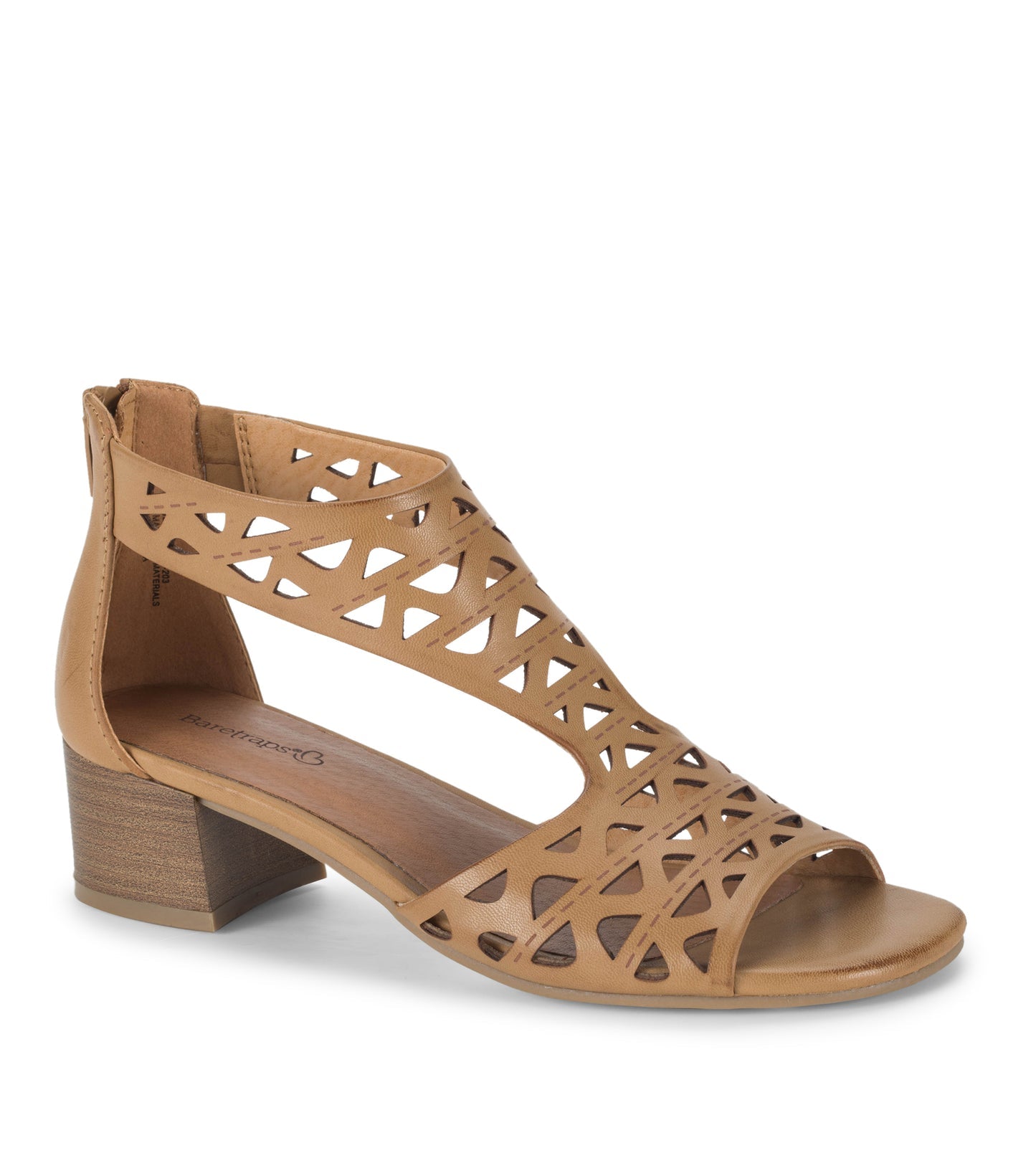 Vachel Block Heel Sandal Caramel - Women