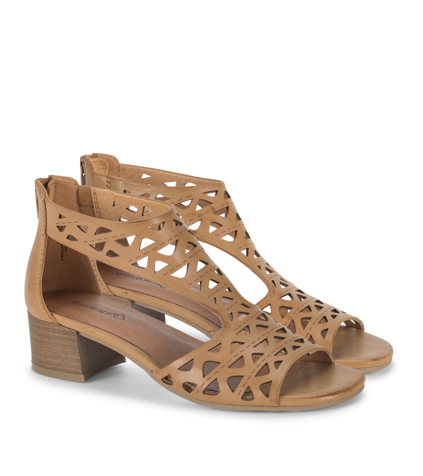 Vachel Block Heel Sandal Caramel - Women