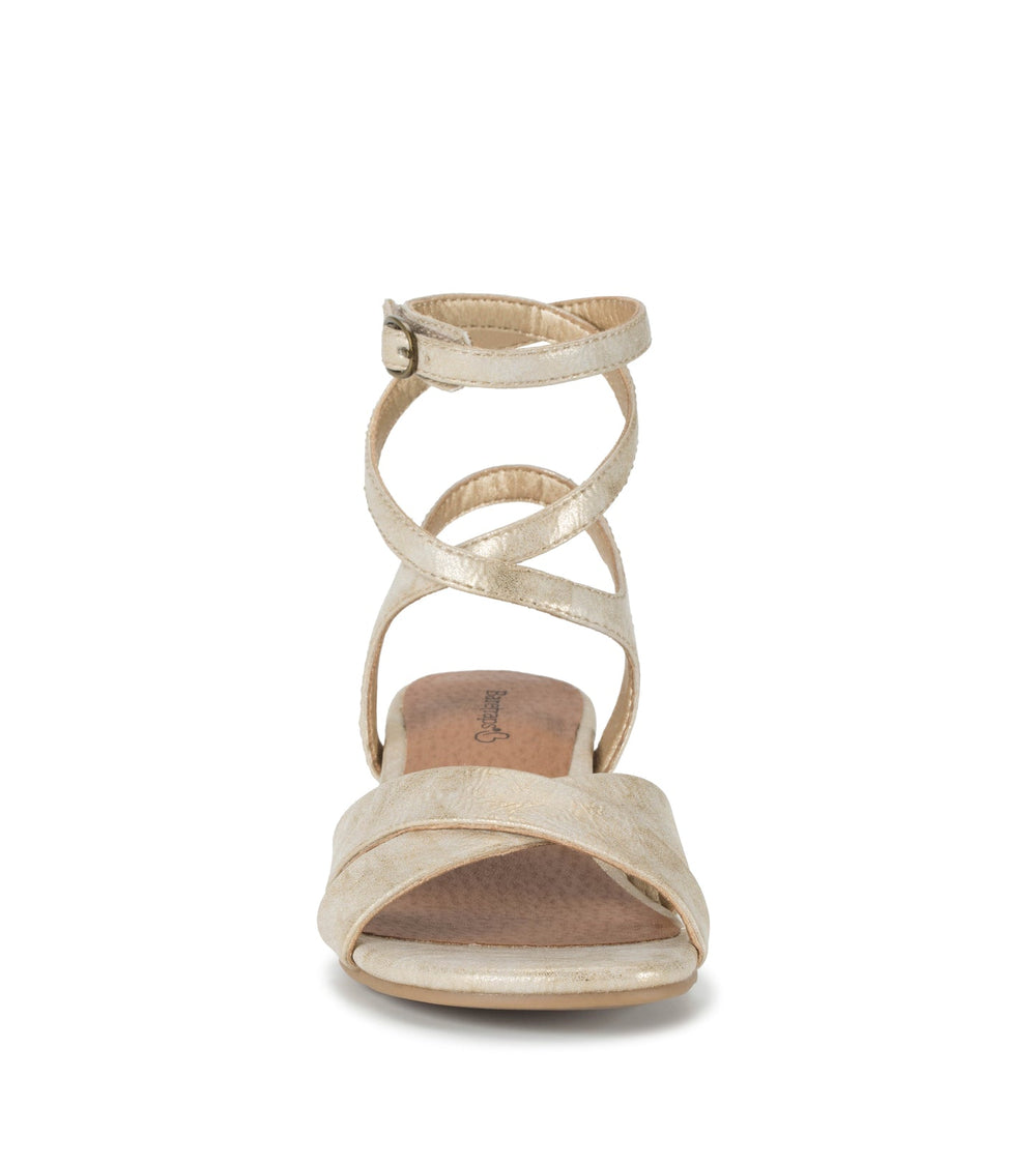 Vivian Block Heel Sandal Light Gold - Women
