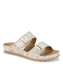 Wisteria Slide Sandal Cream - Women