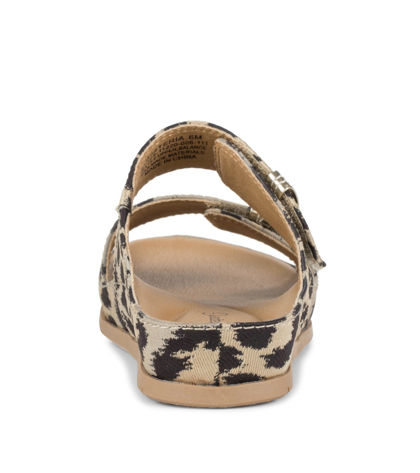 Wisteria Slide Sandal Natural Multi Leopard - Women