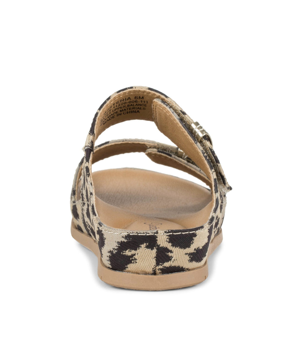Wisteria Slide Sandal Natural Multi Leopard - Women