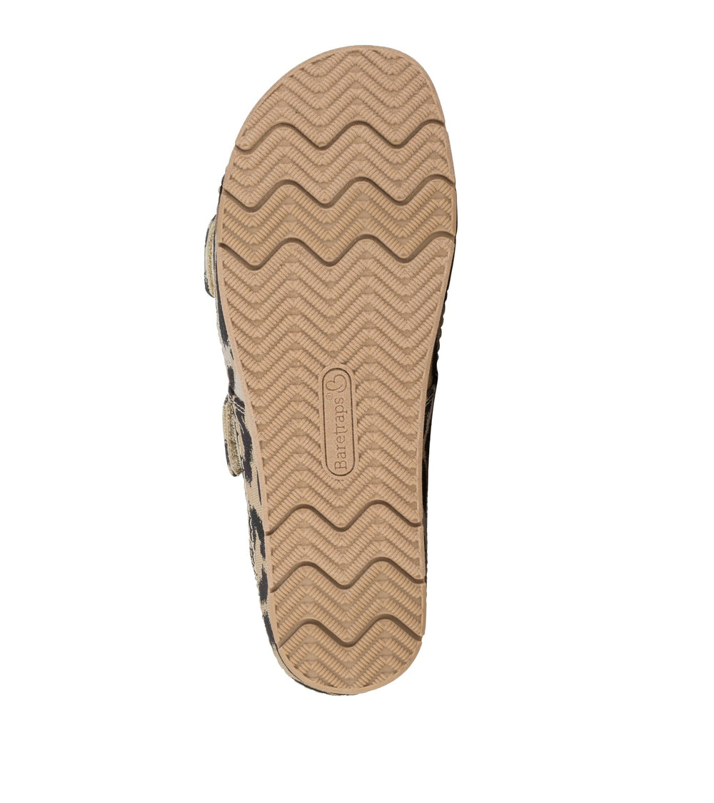 Wisteria Slide Sandal Natural Multi Leopard - Women