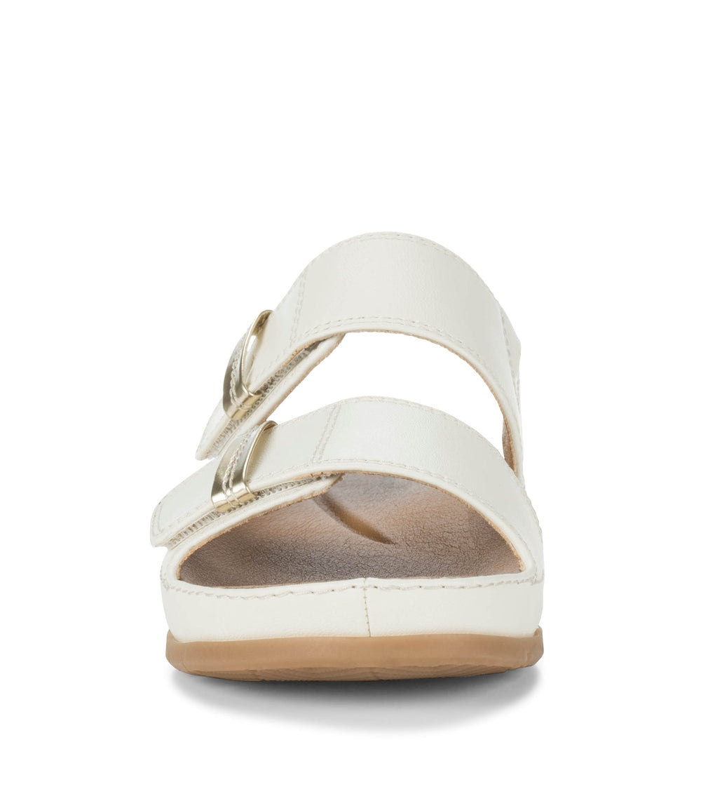Wisteria Slide Sandal Off White - Women