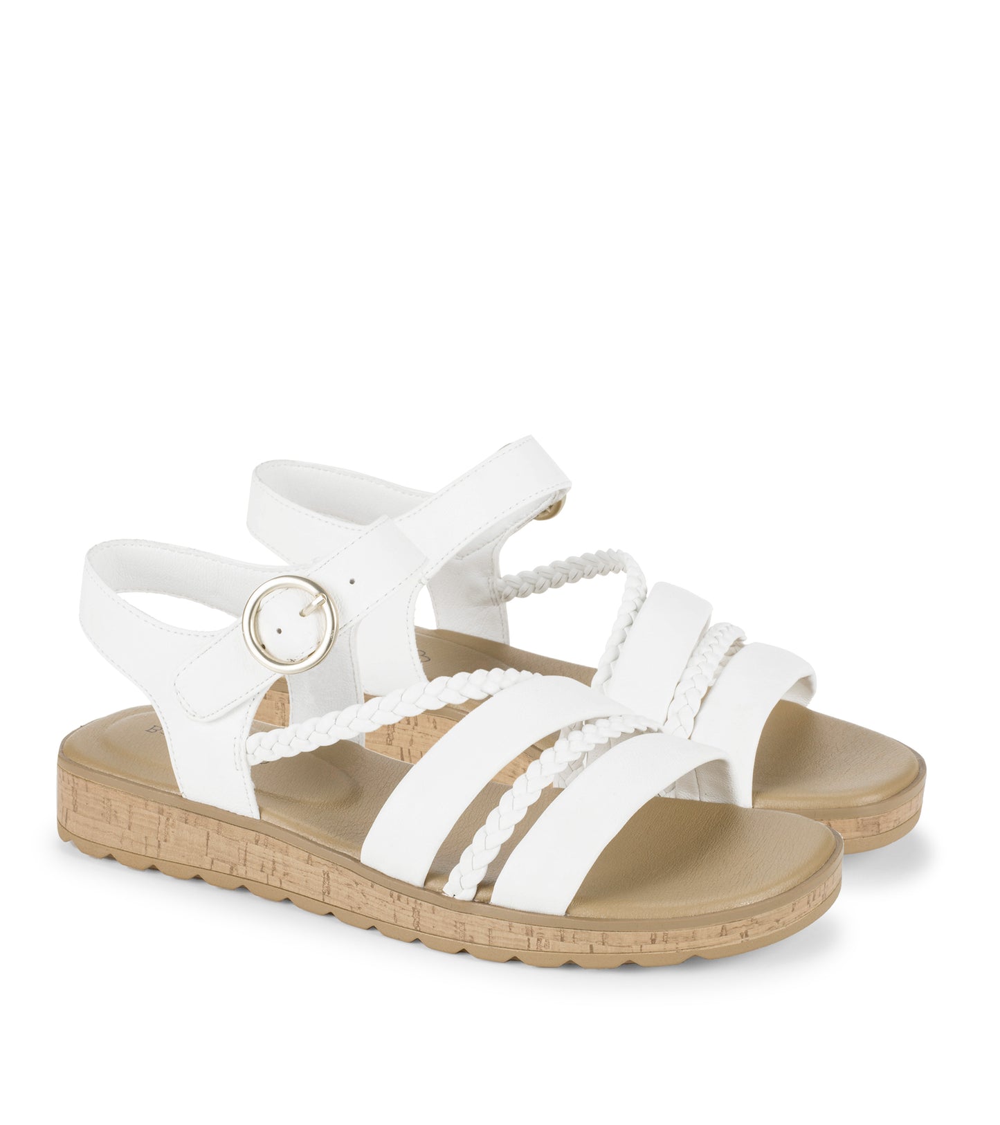 Gwyneth Slide Sandal White - Women