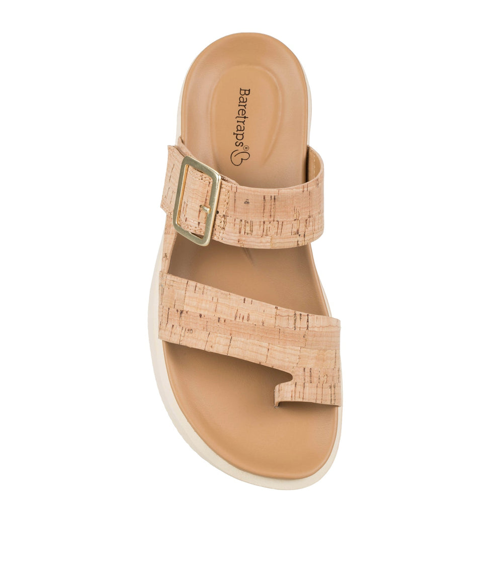 Eliza Slide Sandal Natural Cork - Women