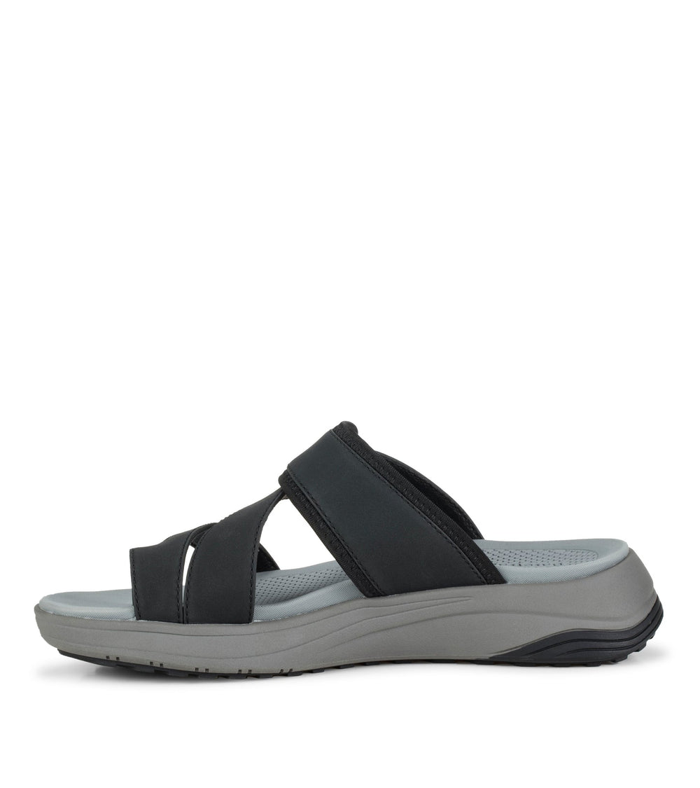 Jordy Slide Sandal Black - Women