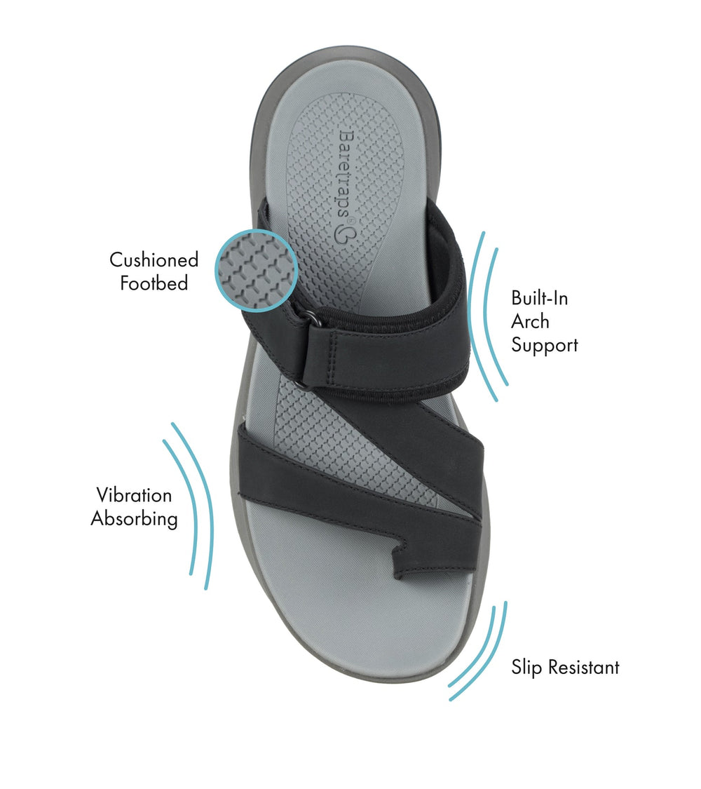 Jordy Slide Sandal Black - Women