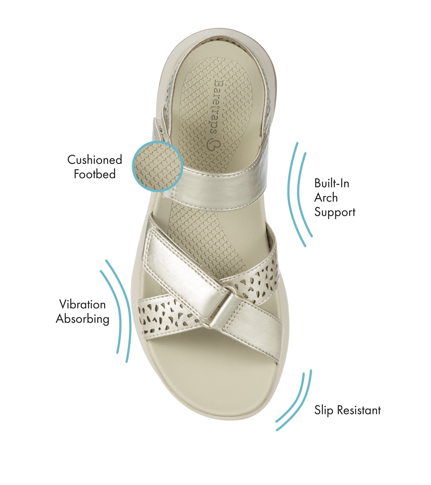 Jubilee Sandal Champagne - Women