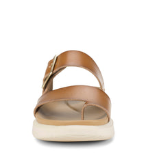 Eliza Slide Sandal Dark Caramel - Women