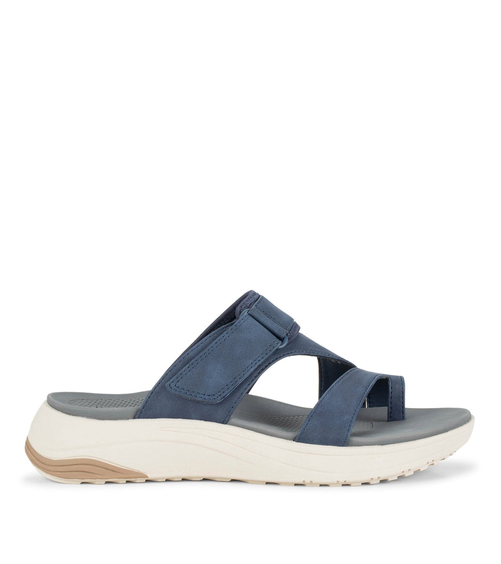 Jordy Slide Sandal Dark Navy - Women