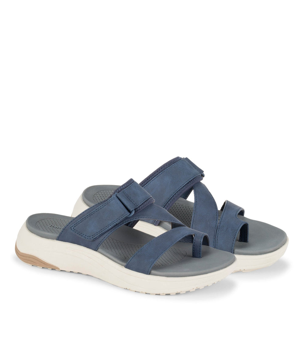 Jordy Slide Sandal Dark Navy - Women