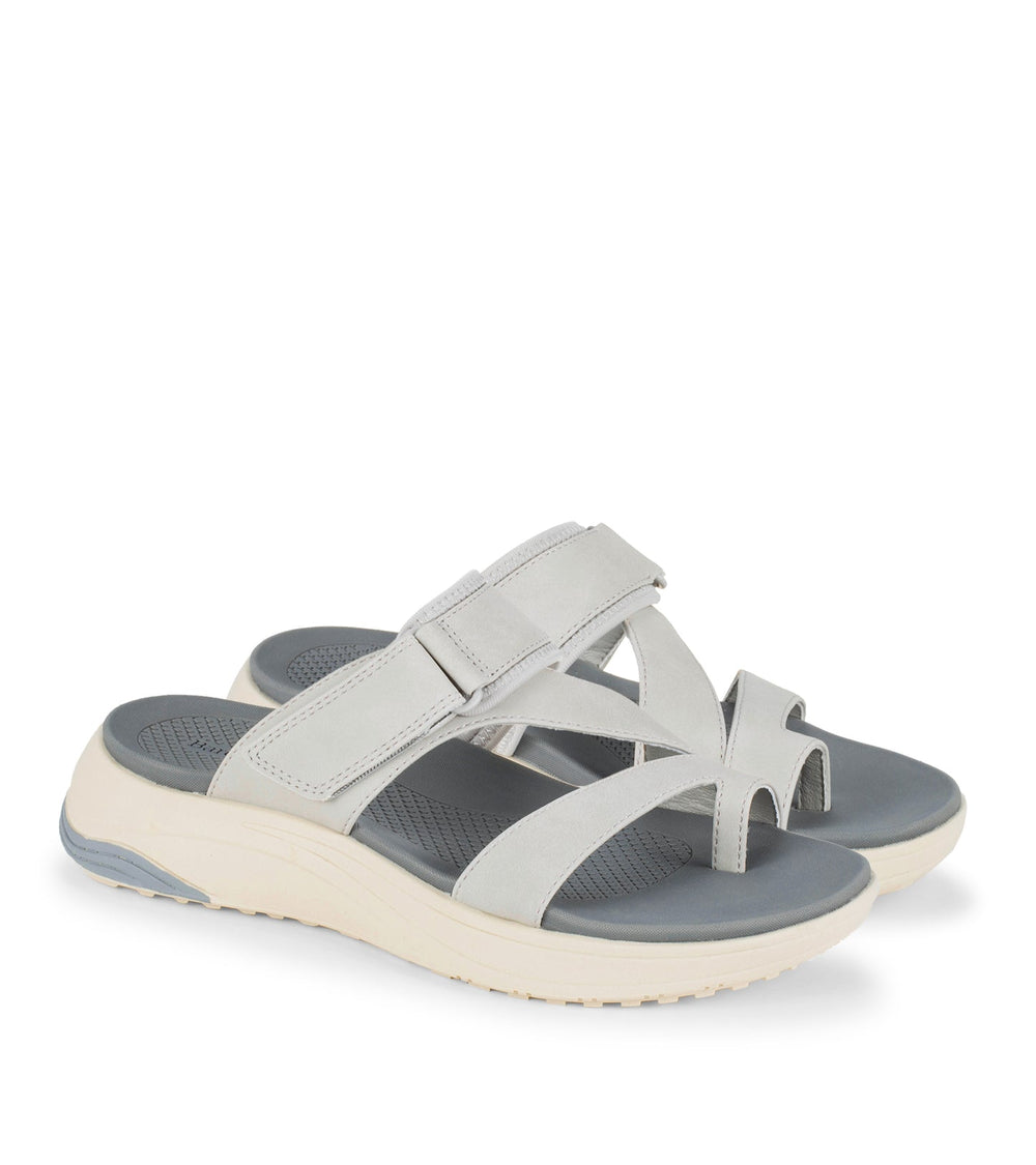 Jordy Slide Sandal Light Steel - Women