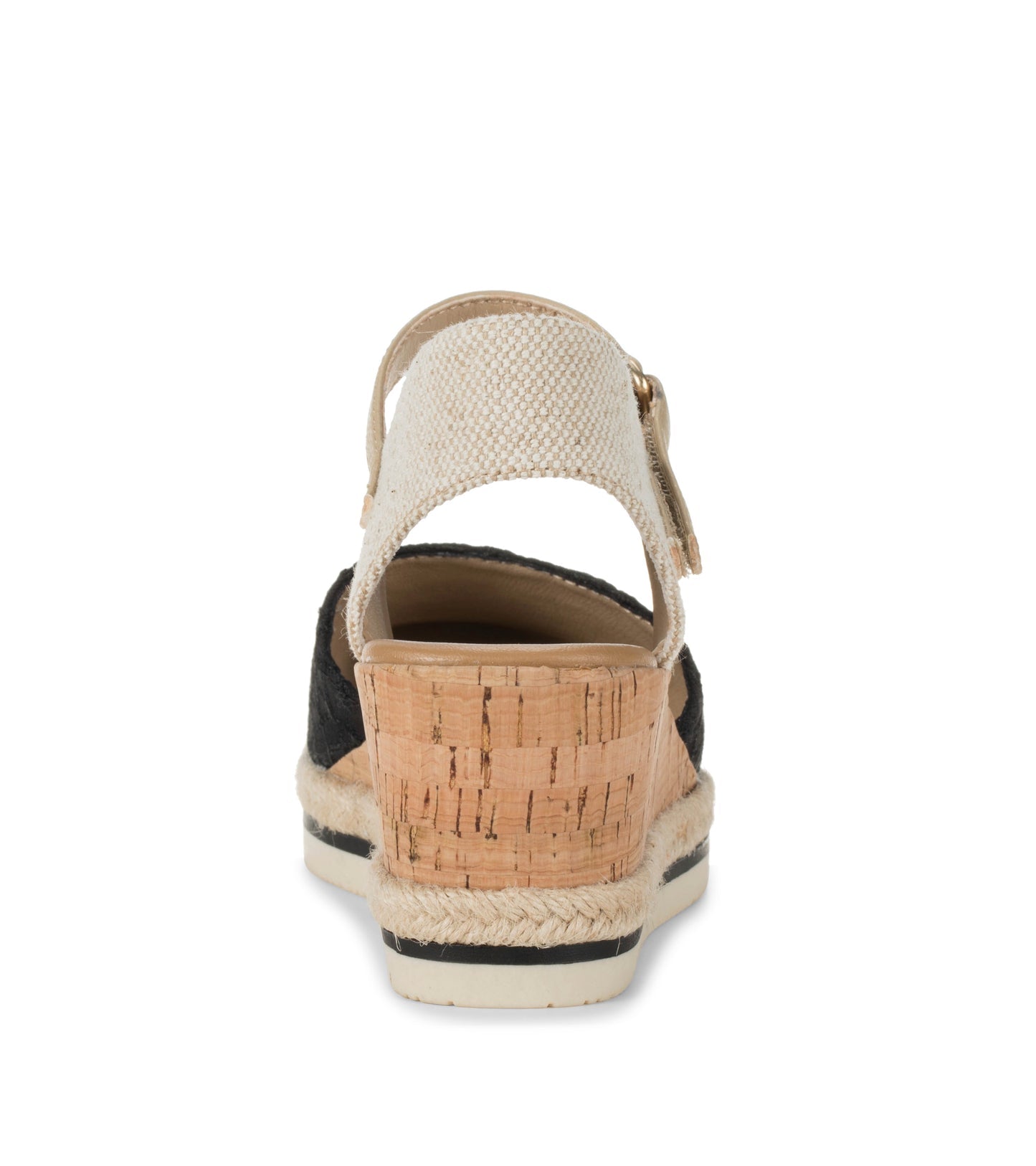 Alycia Closed Toe Wedge Sandal Black - Women