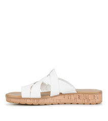 Gabbie Slide Sandal White - Women