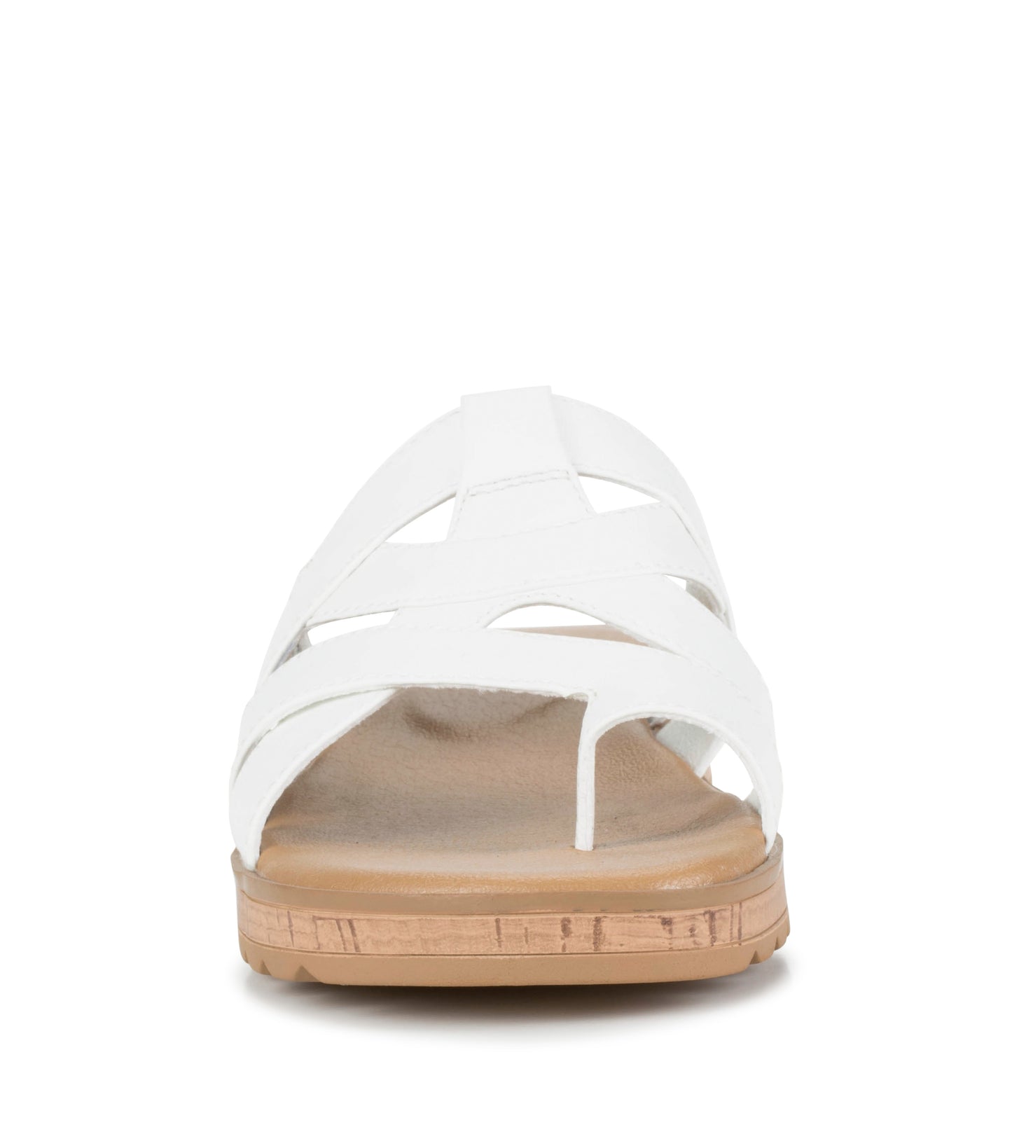 Gabbie Slide Sandal White - Women