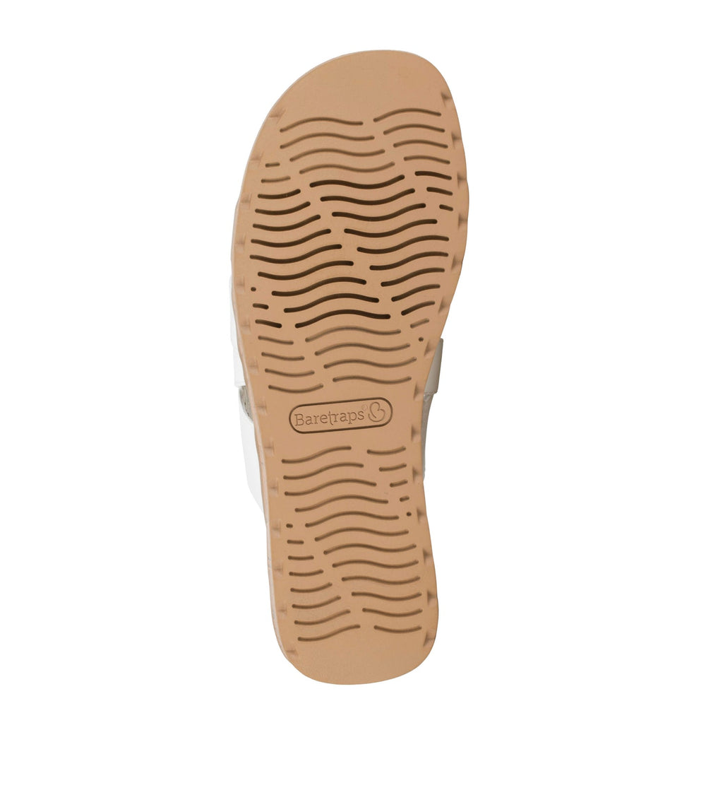 Gabbie Slide Sandal White - Women