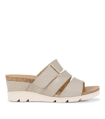Michi Wedge Sandal Mid Taupe - Women
