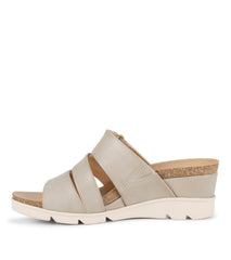 Michi Wedge Sandal Mid Taupe - Women