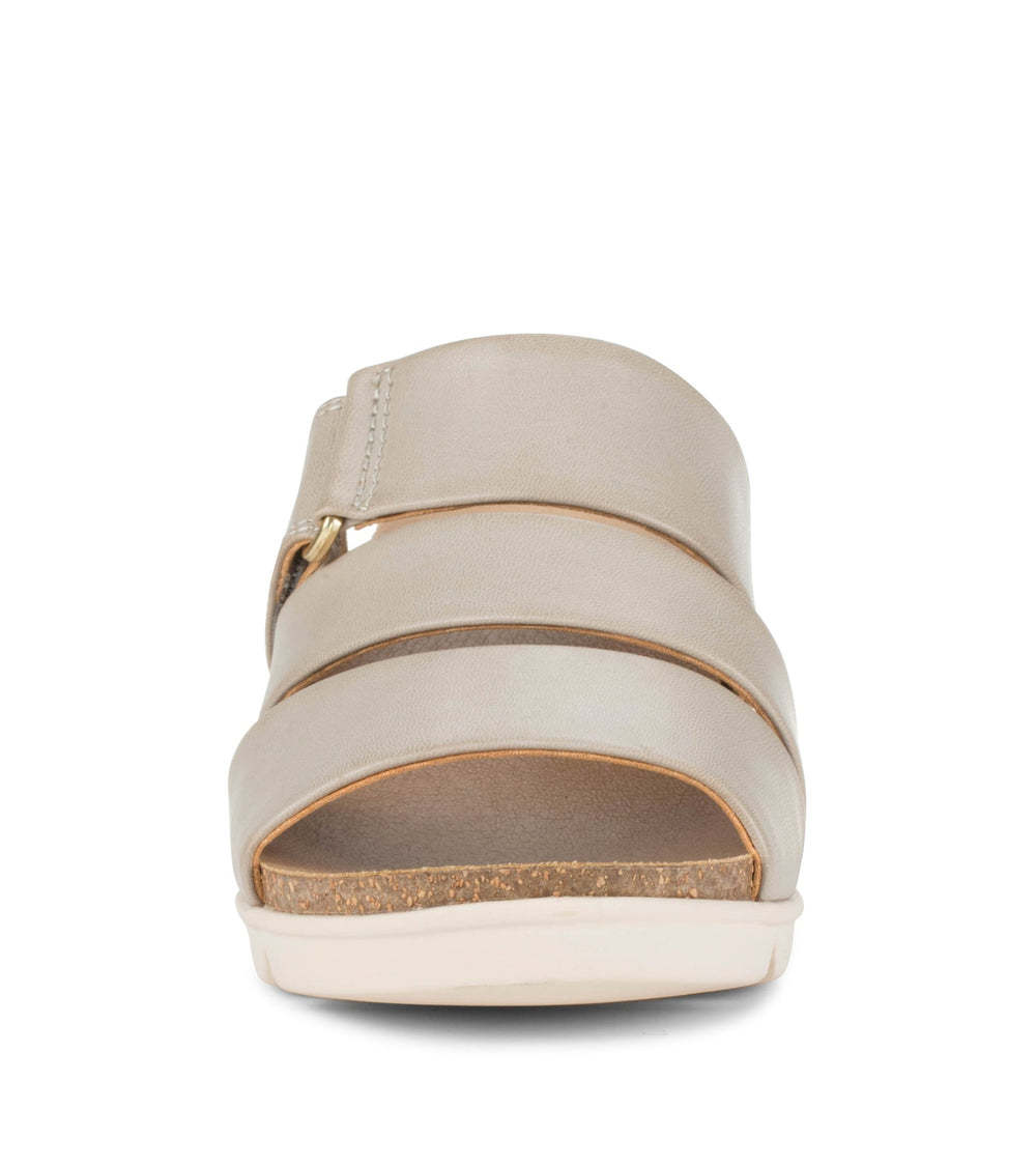 Michi Wedge Sandal Mid Taupe - Women