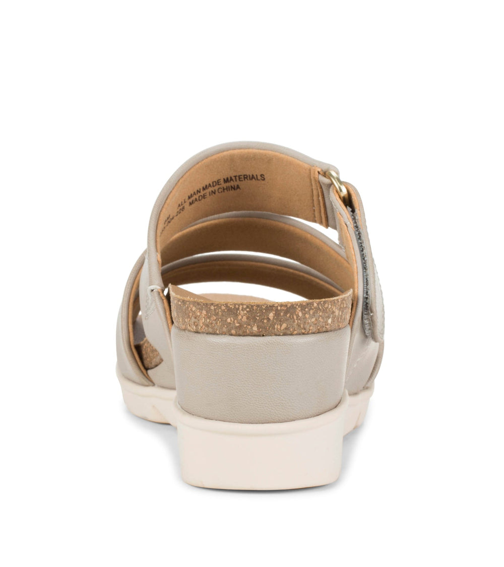Michi Wedge Sandal Mid Taupe - Women