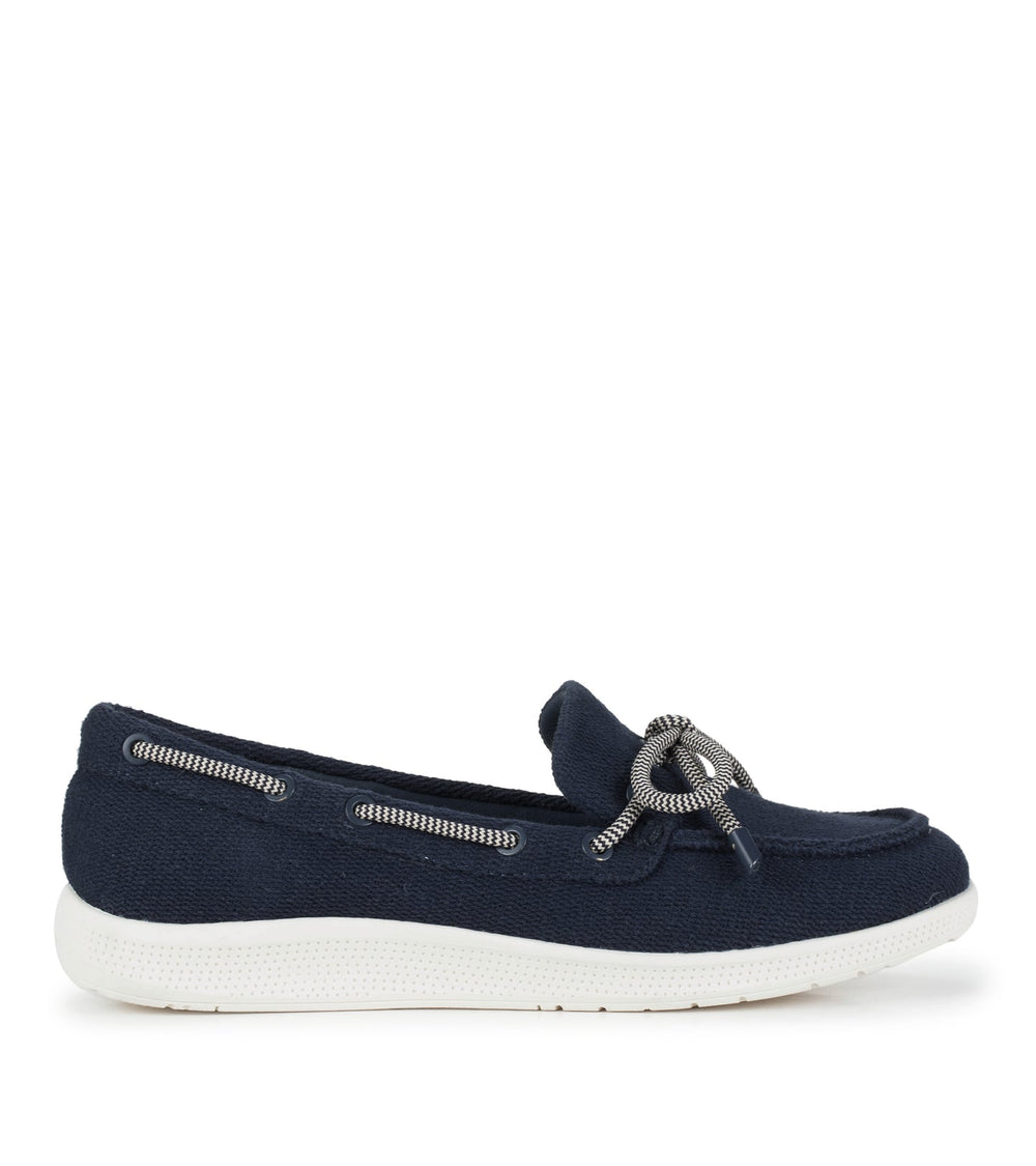 Venia Boat Shoe Denim Blue - Women