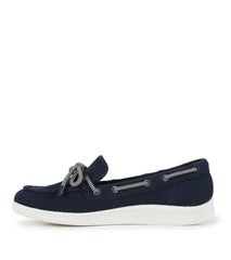 Venia Boat Shoe Denim Blue - Women