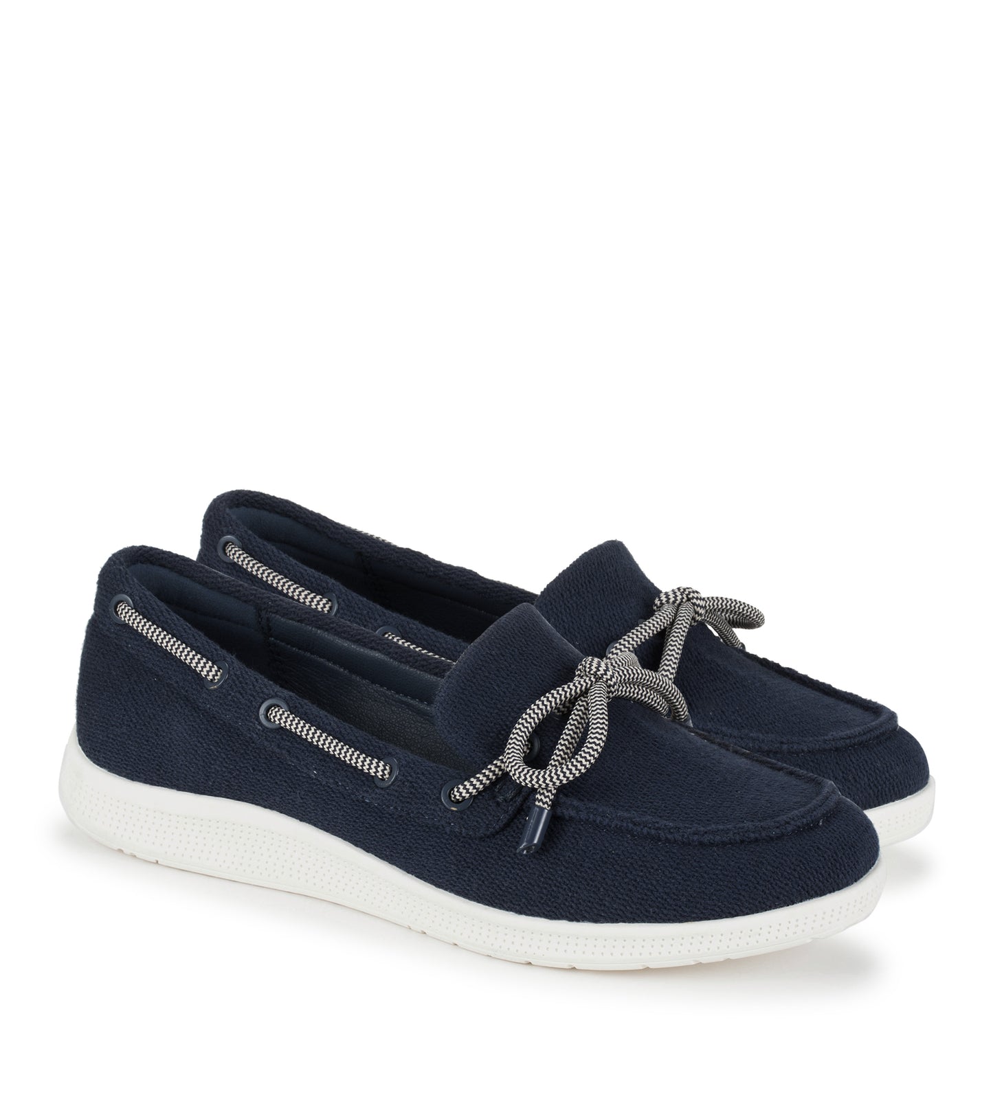 Venia Boat Shoe Denim Blue - Women