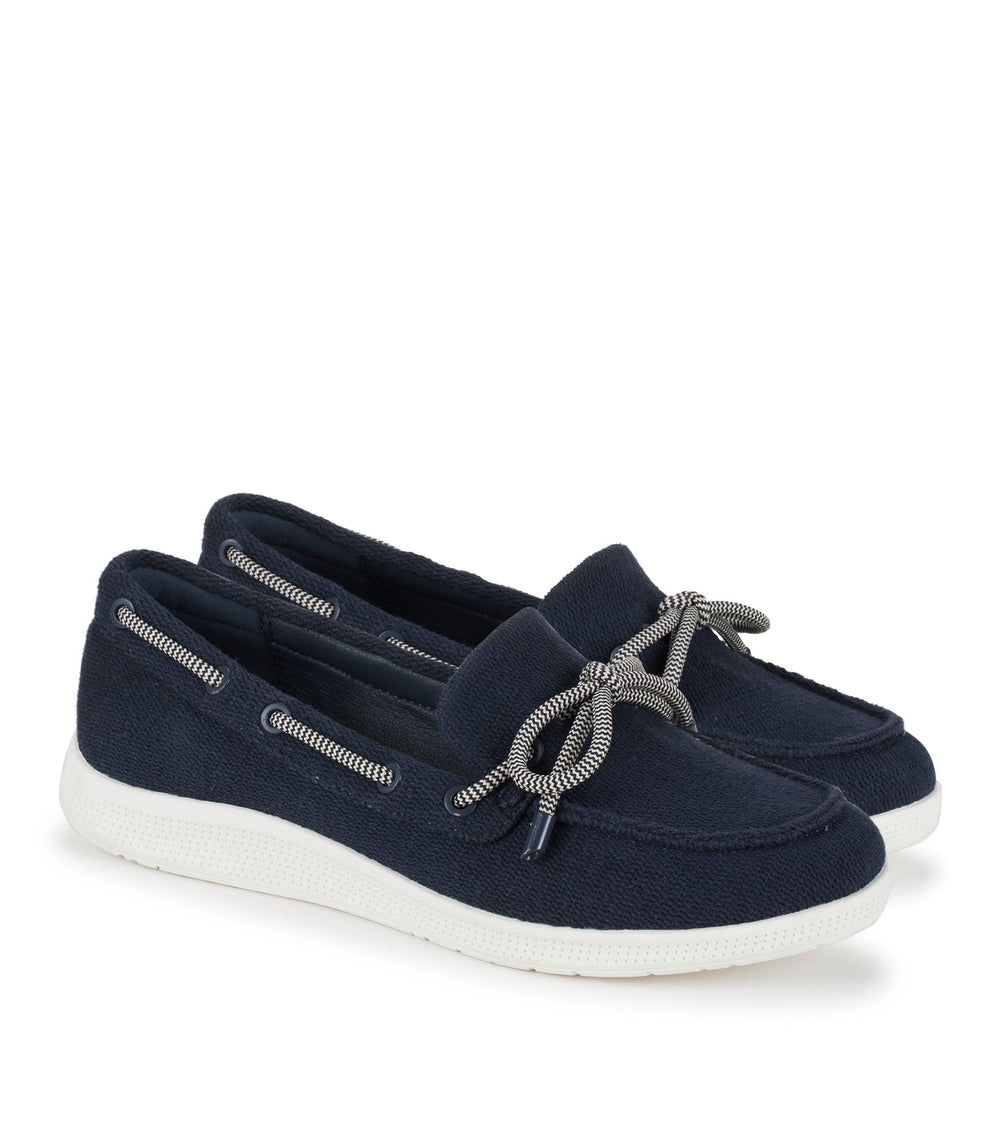 Venia Boat Shoe Denim Blue - Women
