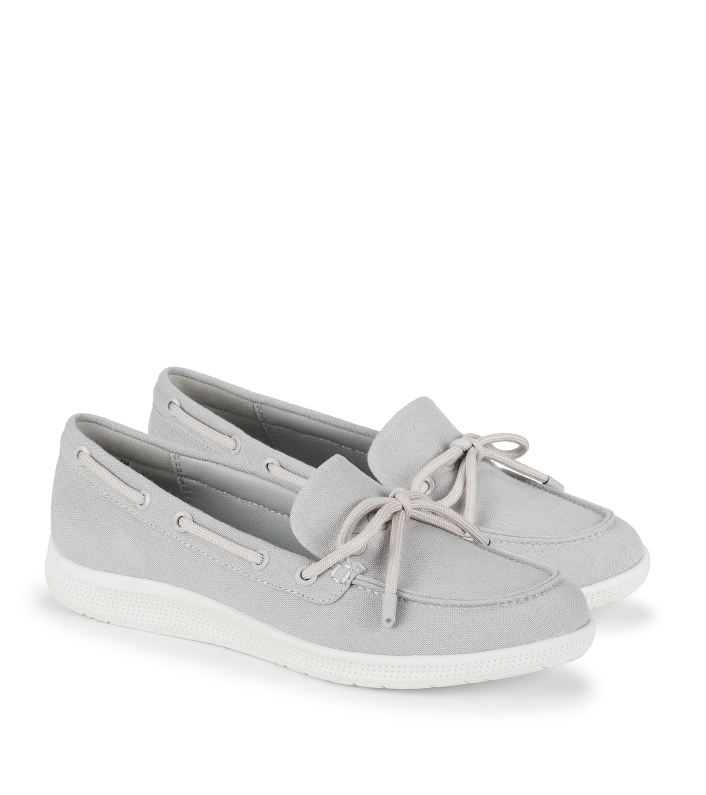 Venia Boat Shoe Light Steel - Women