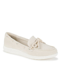 Venia Boat Shoe Natural - Women
